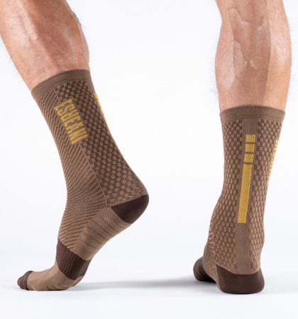 Chaussettes de sport TRAZZ COFFEE