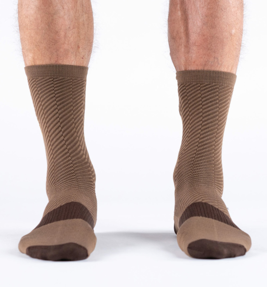 Sport socks TRAZZ COFFEE