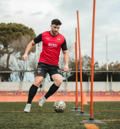 samarreta entrenament futbol personalitzada