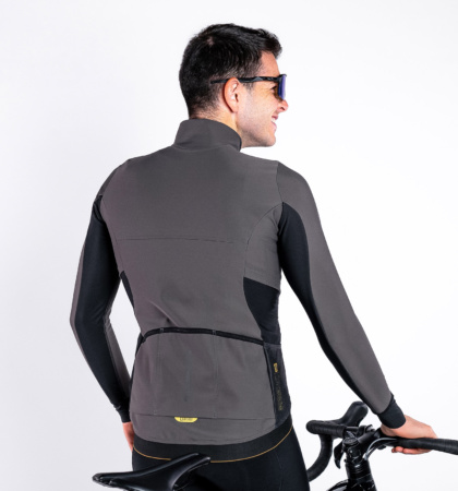 Membrane cycling jacket PURE HELIOS GRAFITO