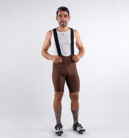 CULOTTE CICLISMO MARRON