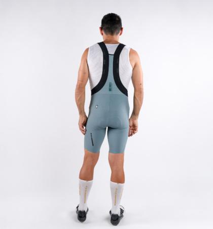 blue cycling bib shorts