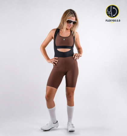 CULOTTE CICLISMO MARRON MUJER