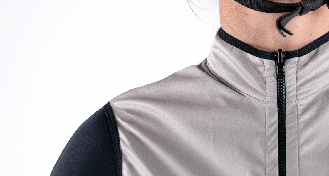 Chaleco ciclismo mujer slim fit