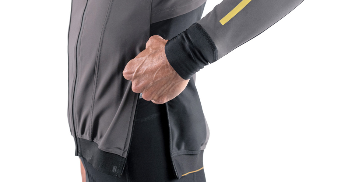 Chaqueta ciclismo membrana cortavientos