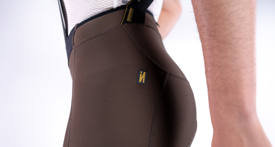 Pantalon ciclismo invierno marrón