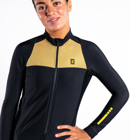 Cycling jersey with safety light ANTARES 25 (FEMALE)