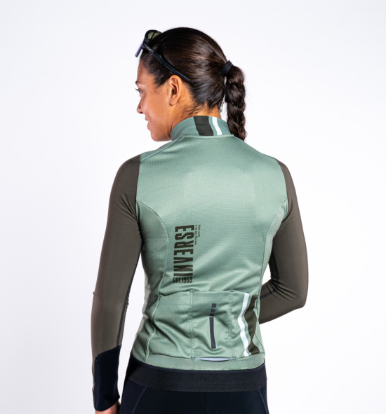 Women long sleeve cycling jersey SUBLIM JADE