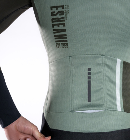 Maillot ciclista manga larga SUBLIM JADE