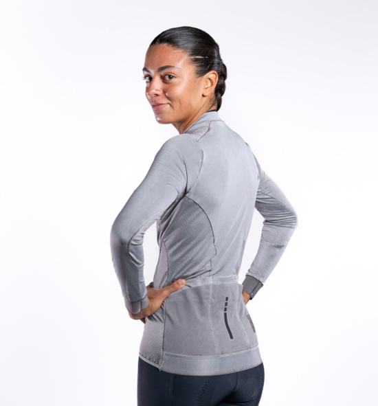 Recyceltes Radtrikot SYMBIOSIS VANIR DARK GREY