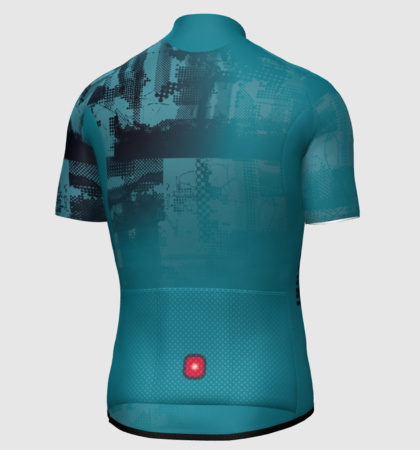 maillot ciclismo con luz seguridad